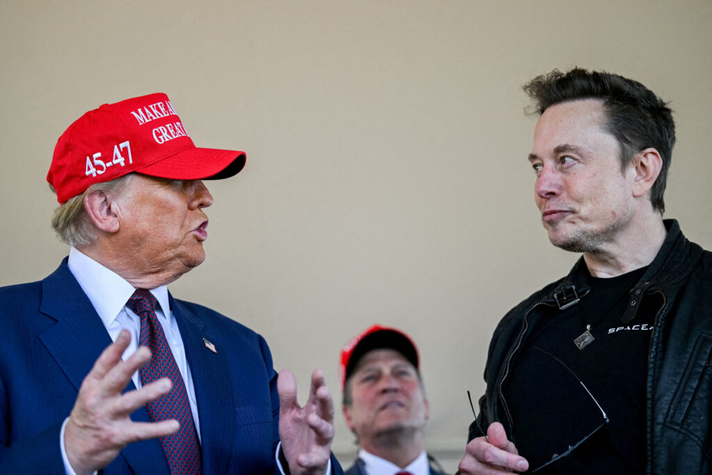 Elon Musk og Donald Trump