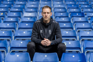 Frederik Birk erklærer sin store kærlighed til Brøndby IF, hvor han er blevet gjort til permanent cheftræner.