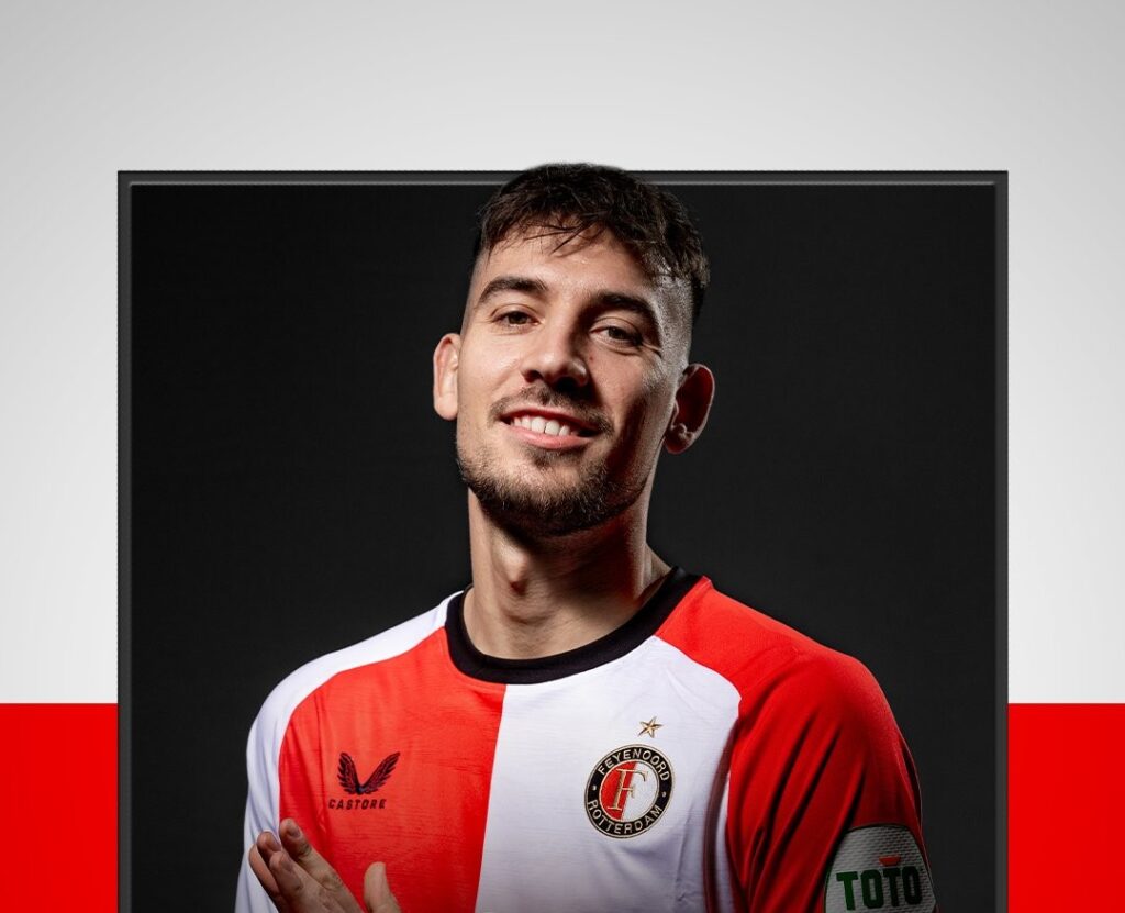 Jakub Moder præsenteres i Feyenoord.