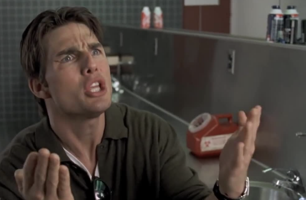 Tom Cruise spiller agenten Jerry Maguire