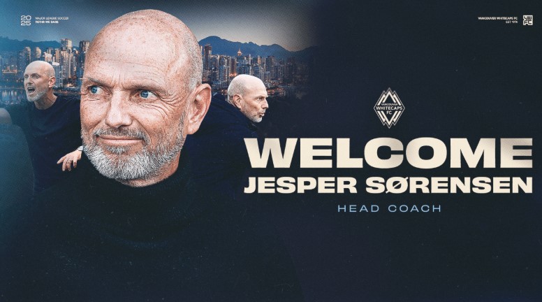 Jesper Sørensen præsenteres i Vancouver Whitecaps.