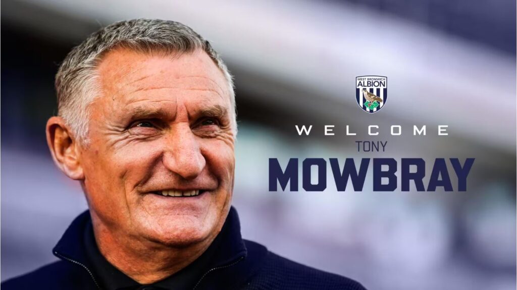 Tony Mowbray præsenteret som manager i West Bromwich Albion.