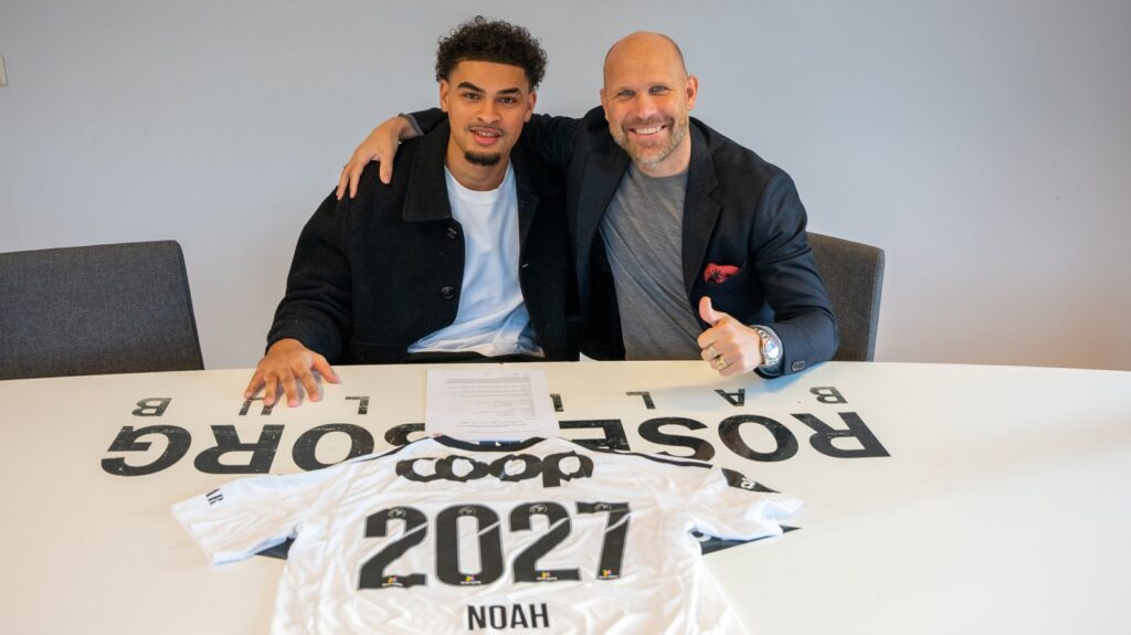 Noah Holm forlænger med Rosenborg BK.