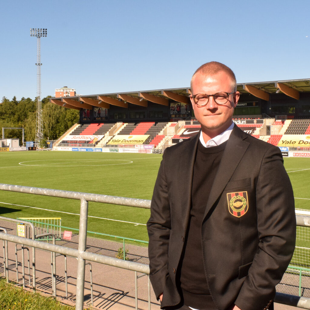 Philip Berglund er ny sportschef i Brommapojkarna