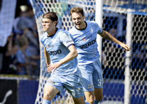 Hugo Andersson er angiveligt snart fortid i Randers FC.