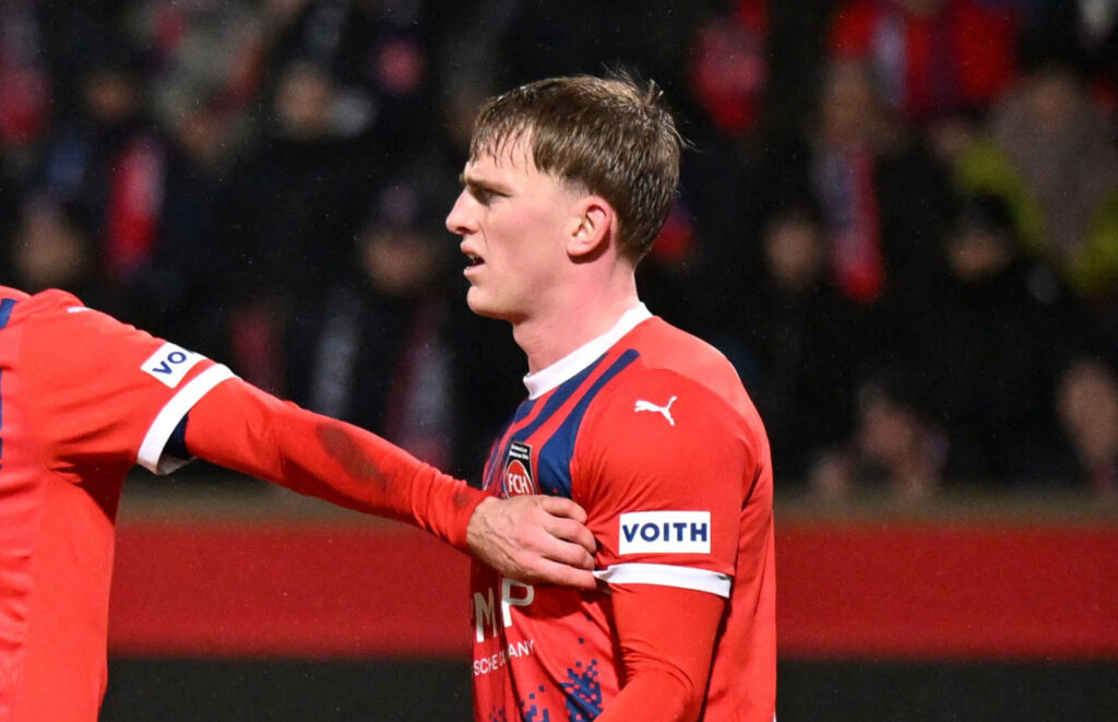 Mikkel Kaufmann i kamp for Heidenheim