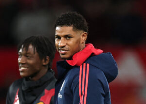 Rashford under opvarmning for United