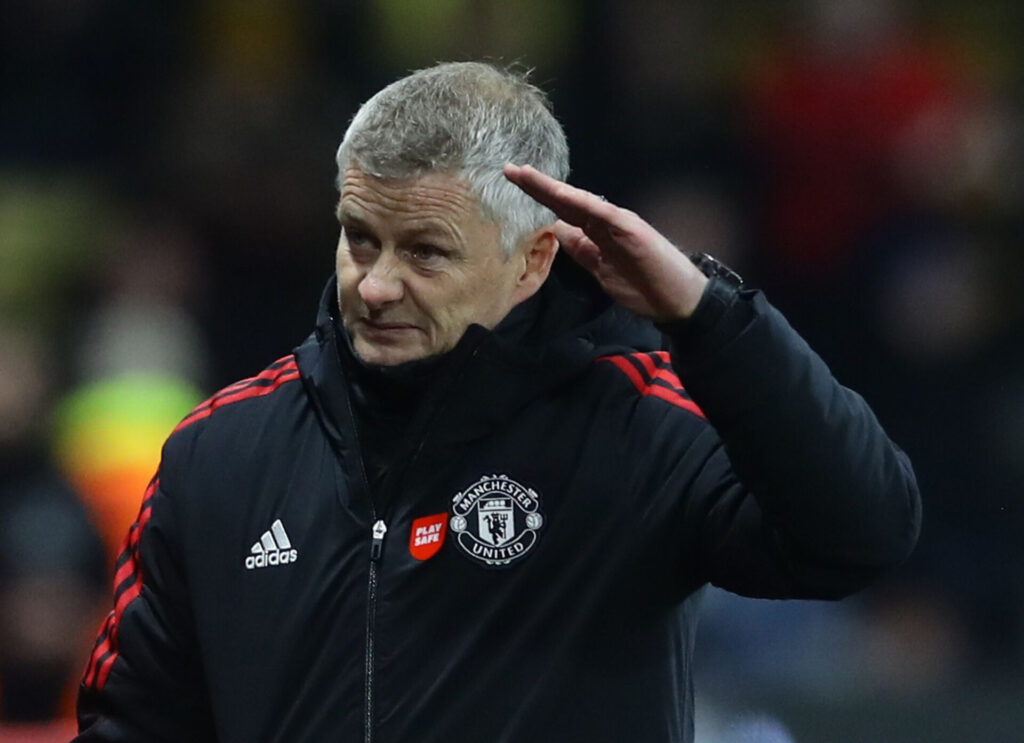 Ole Gunnar Solkjaer takker af i Manchester United