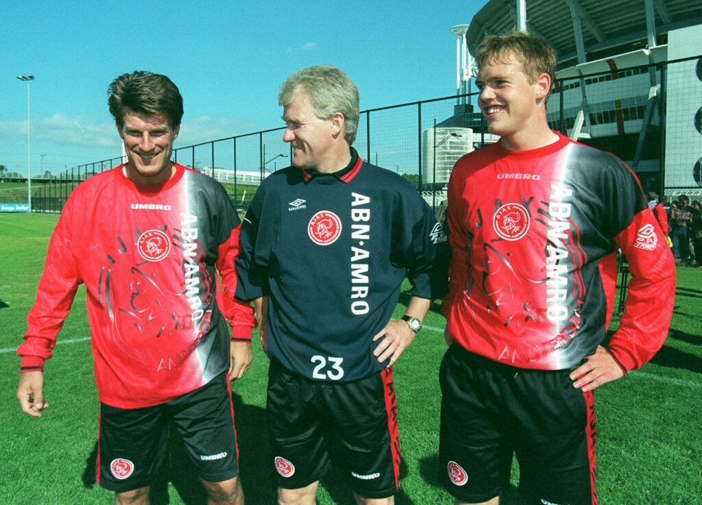 Michael Laudrup, Morten Olsen og Ole Tobiasen