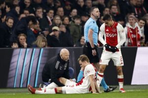 Christian Rasmussen modtager behandling.