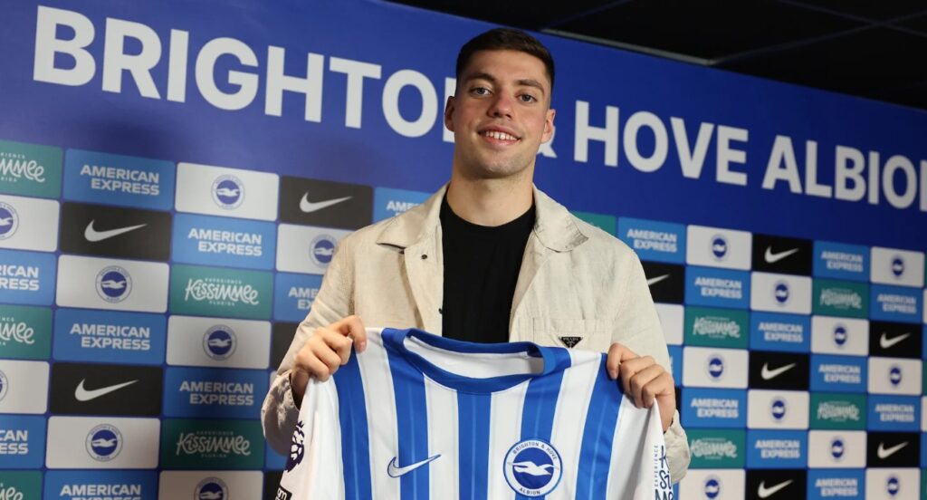 Stefanos Tzimas præsenteres i Brighton