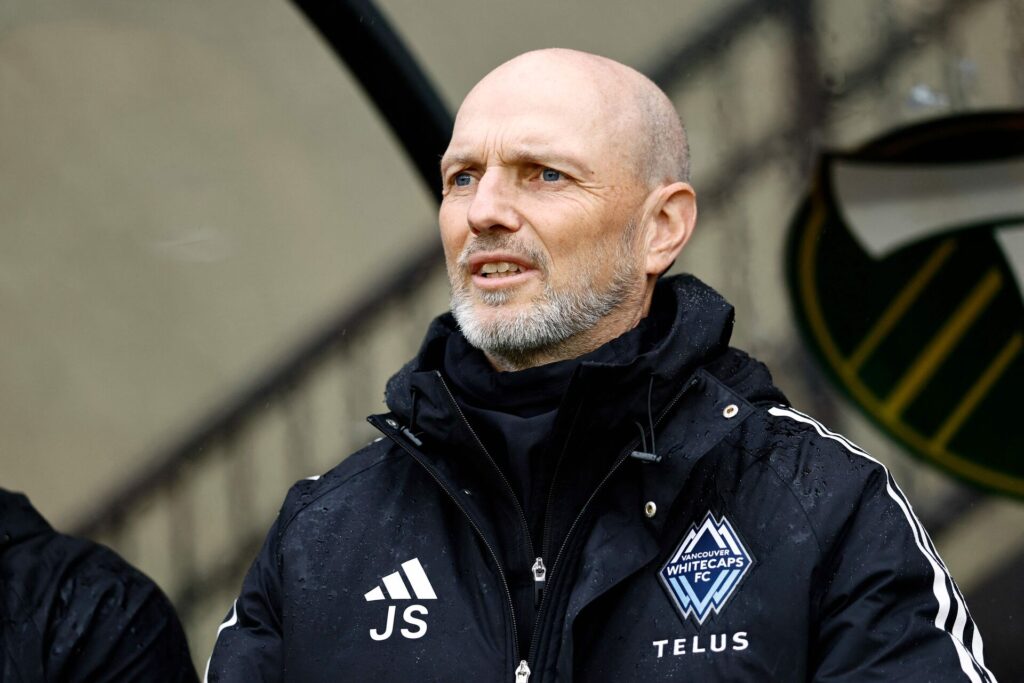 Jesper Sørensen under Vancouver Whitecaps kamp mod Saprissa.