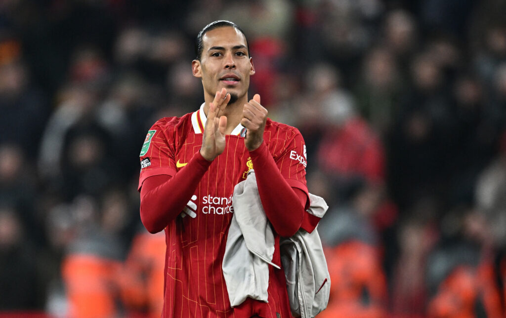 Virgil van Dijk efter Liverpools sejr over Tottenham.