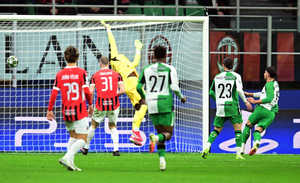 Feyenoord scorer mål Milan