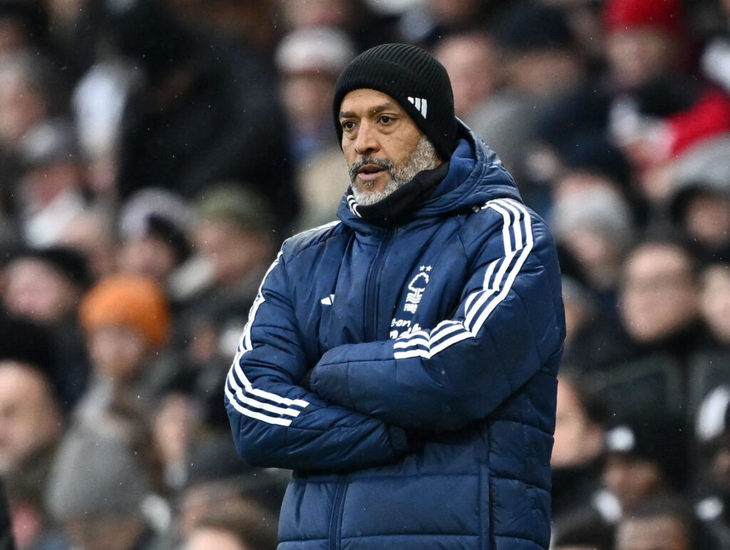 Nuno Espirito under Nottingham Forest' kamp mod Fulham.