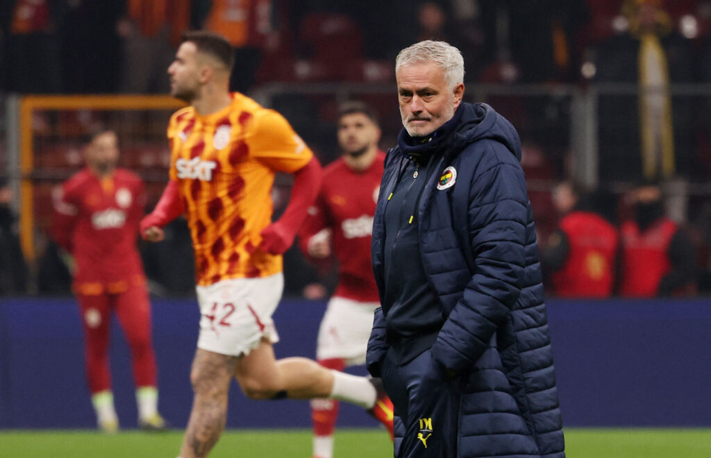 En misfornøjet Mourinho mod Galatasaray