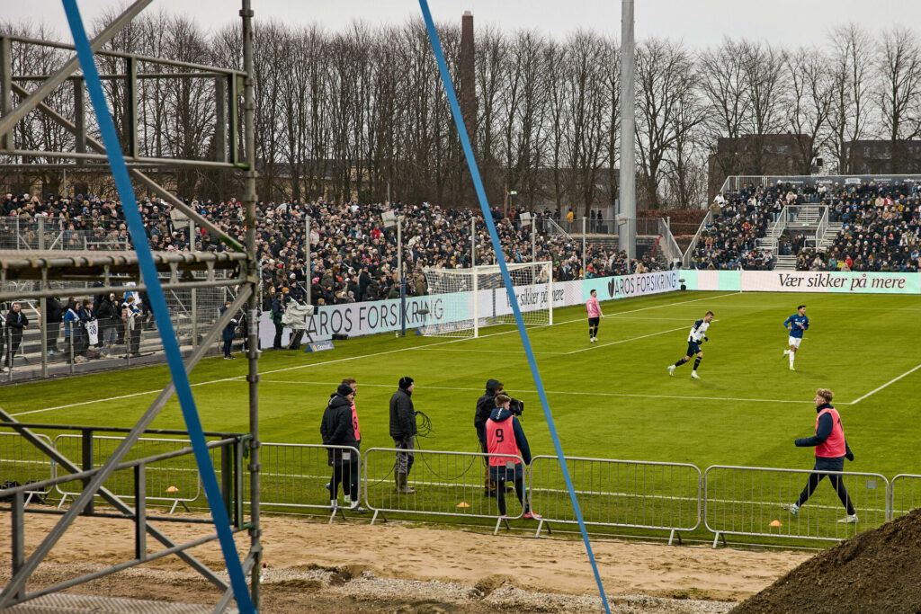 AGF mod FCK på stadionet i Vejlby.