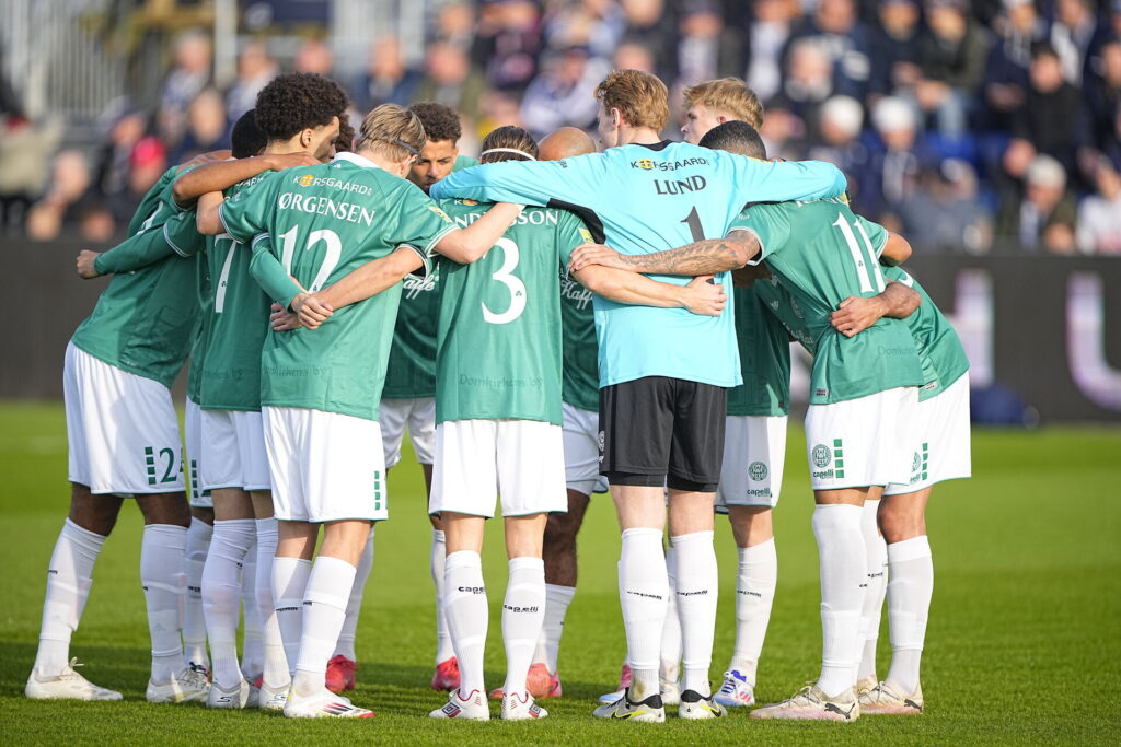 Viborg FF samles inden kampen mod AGF.