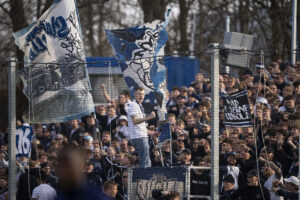 AGF fans inden kampstart.