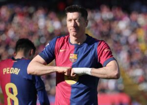 Lewandowski fejre scoring mod Girona