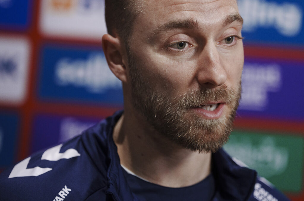 Christian Eriksen giver interview