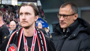 Kristoffer Olsson og Peter Sand i kollage