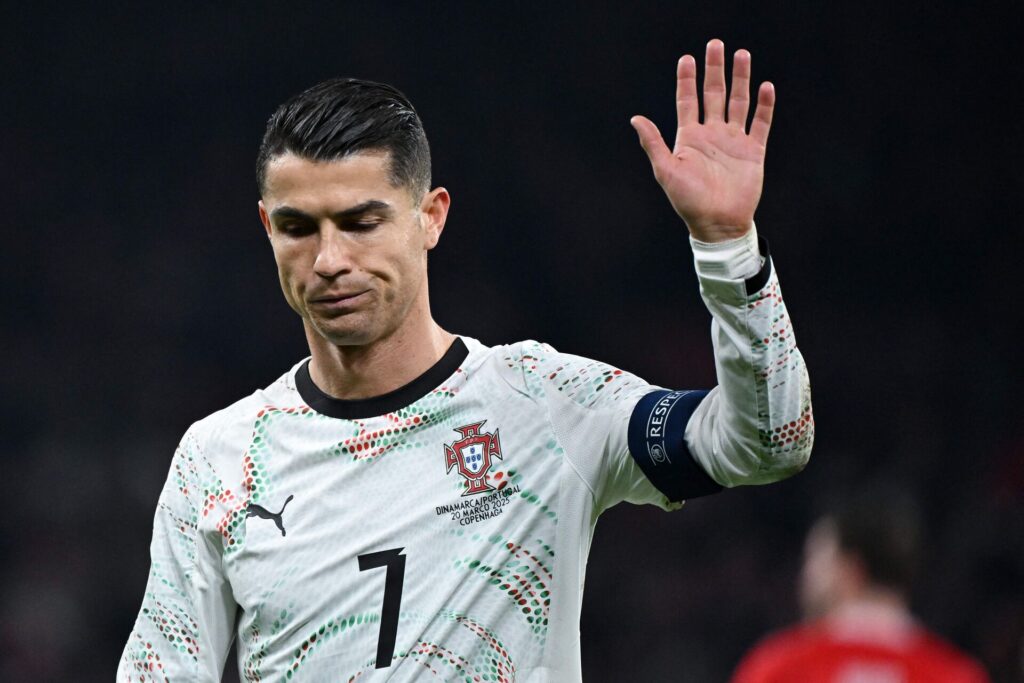 Ronaldo var skuffende i kampen mod Danmark.