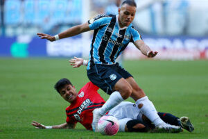 Braithwaite i aktion for sin brasilianske klub.