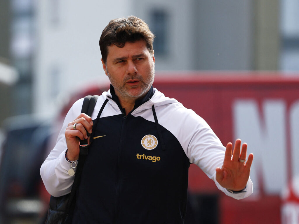 Mauricio Pochettino under sin tid i spidsen for Chelsea.