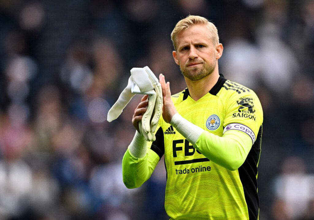 Kasper Schmeichel klapper.