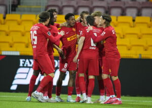 FCN's spillere i en klynge efter mål