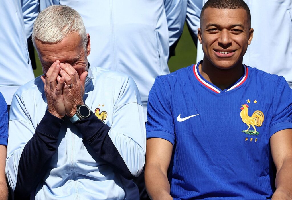 Mbappe og Deschamps