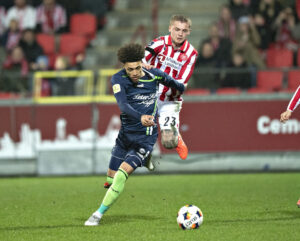 Serginho var flyvende i AaB-kampen.