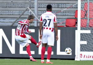 Kasper Jørgensen scorer til 1-0.