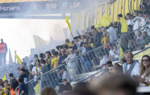 AC Horsens' fans på tribunen