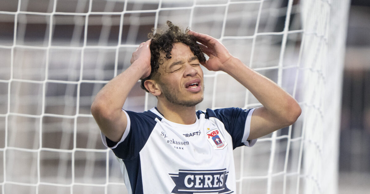 Anderson: Vi ville ønske, vi havde ligget højere i tabellen Foto: Bo Amstrup/Ritzau Scanpix