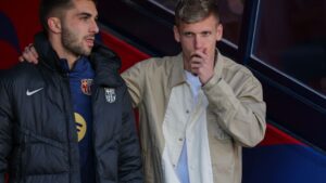 Dani Olmo til Champions Leauge kamp i Dortmund