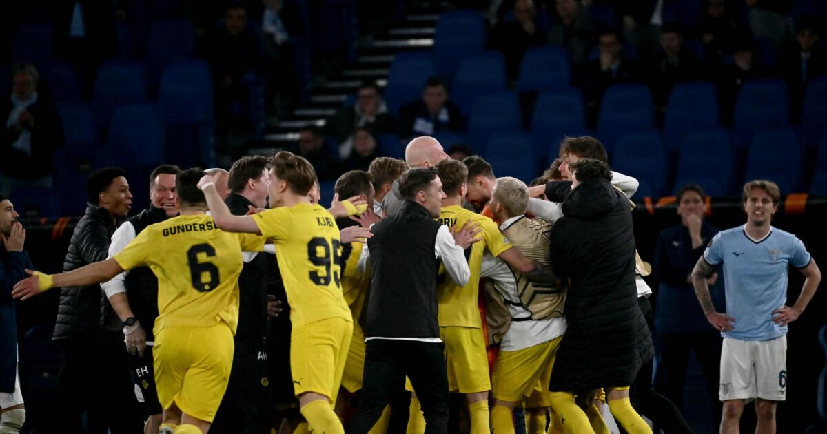 Historiske Bodø/Glimt slår Lazio ud efter vildt straffedrama Foto: Filippo Monteforte/AFP/Ritzau Scanpix