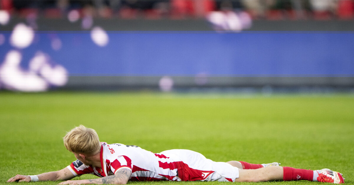 Widell brændte kæmpe chance: Har det ikke særligt godt Foto: Bo Amstrup/Ritzau Scanpix