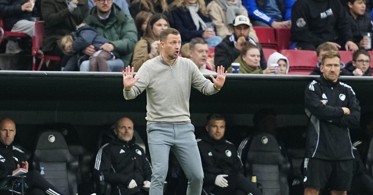 Neestrup forsvarer Achouri: De går voldsomt hårdt til ham Foto: Mads Claus Rasmussen/Ritzau Scanpix