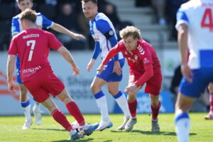 Kamp mellem OB og FC Fredericia.
