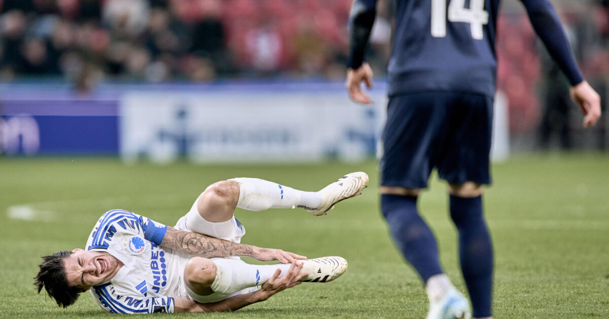 Har muligvis spillet sidste kamp for FCK: Mit hjerte er knust Foto: Thomas Traasdahl/Ritzau Scanpix