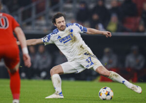 Thomas Delaney i aktion for FCK.