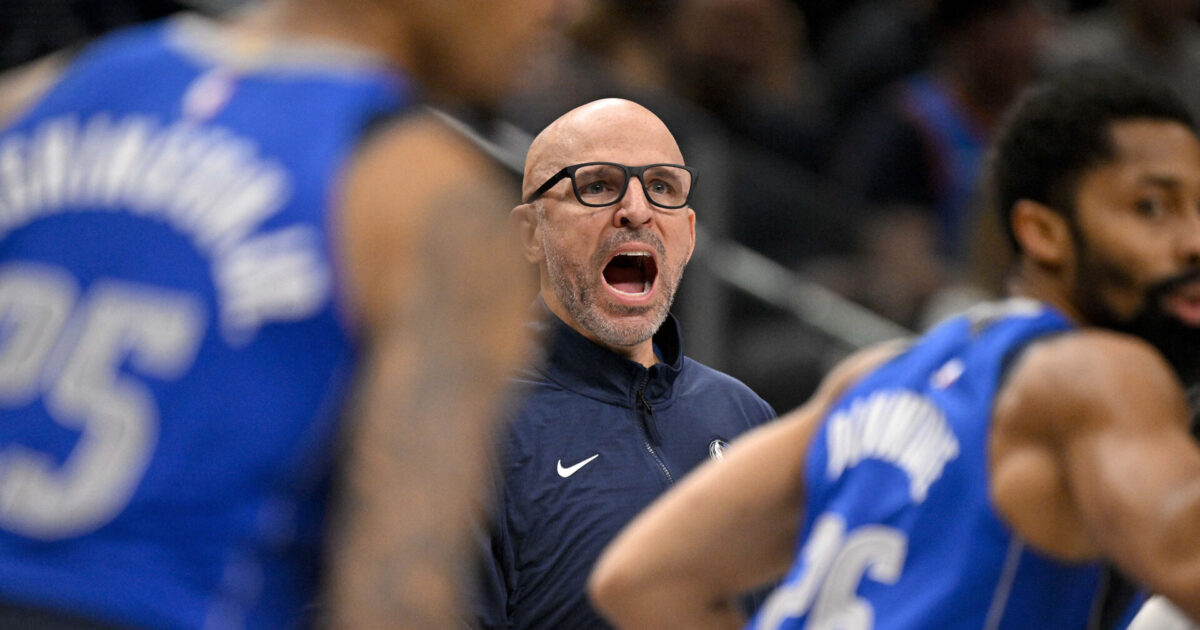 NBA-legende bliver medejer i Premier League-klub Jan 17, 2025; Dallas, Texas, USA; Dallas Mavericks head coach Jason Kidd yells to his team during the second quarter against the Oklahoma City Thunder at the American Airlines Center. Mandatory Credit: Jerome Miron-Imagn Images