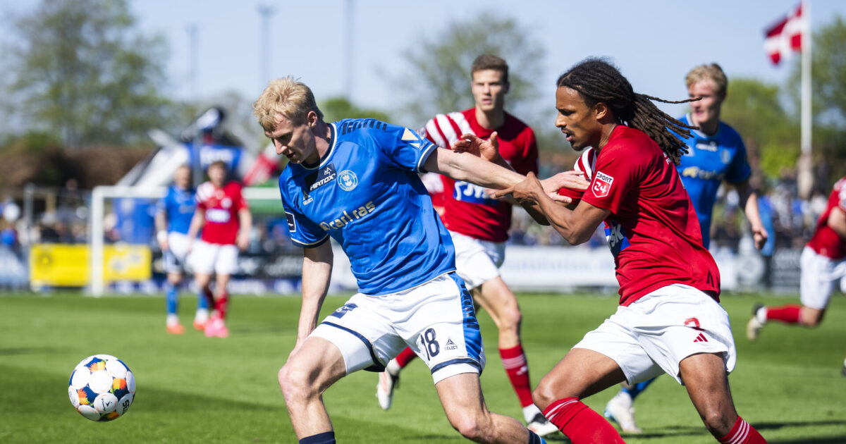 Lyngby-målscorer har hungret efter en sejr: Vi kriger den Foto: Martin Sylvest/Ritzau Scanpix
