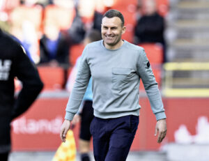 Kristoffer Wichmann under en kamp i NordicBet Ligaen.