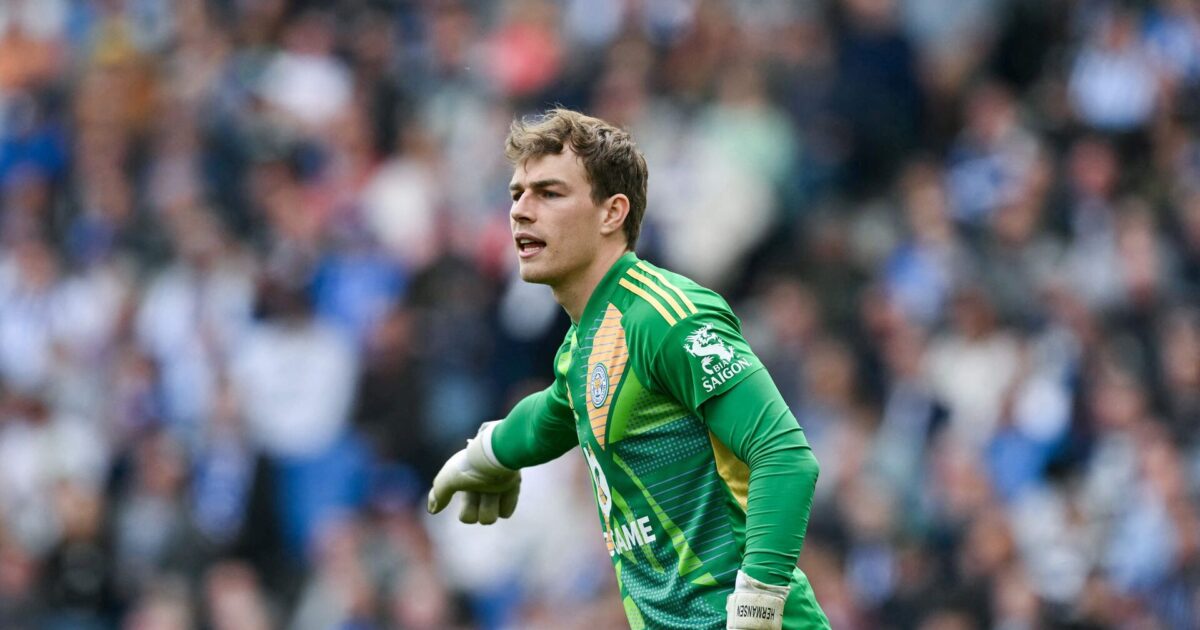 Skal Mads Hermansen med Leicester i Championship? Foto: Glyn Kirk/AFP/Ritzau Scanpix