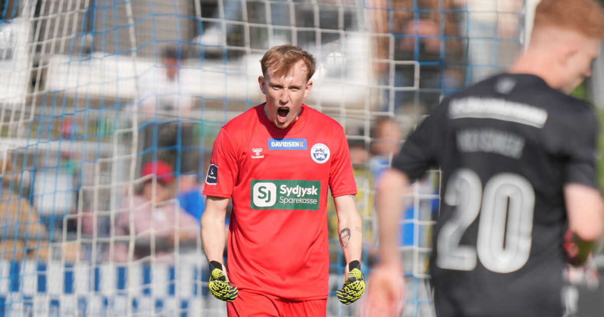 Sønderjyske tager kæmpe skridt mod overlevelse mod Lyngby Foto: Emil Helms/Ritzau Scanpix