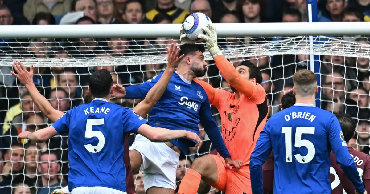 Sene scoringer grundlægger City-sejr på Goodison Park Foto: Paul Ellis/AFP/Ritzau Scanpix