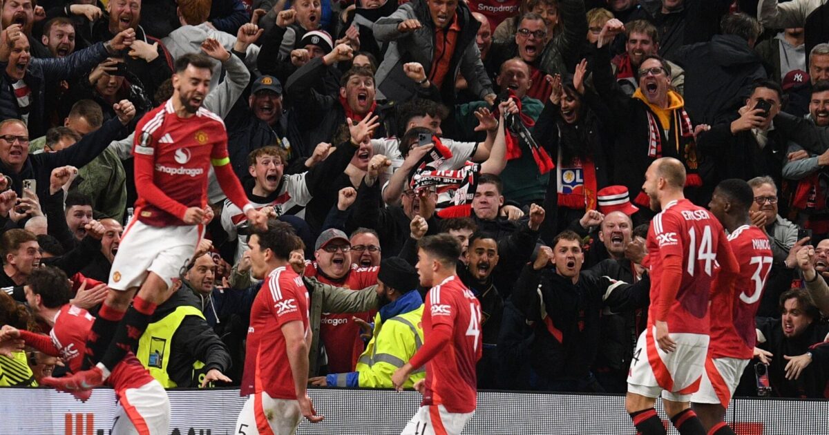 En af de vildeste aftener på Old Trafford: United leverede vanvidscomeback Foto: Oli Scarff/AFP/Ritzau Scanpix